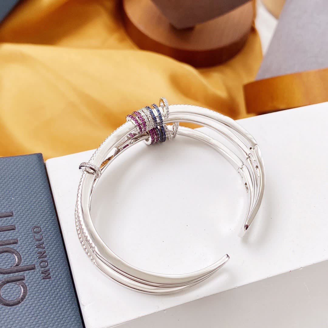 APM Monaco Happy Diamonds Bangle Bracelet